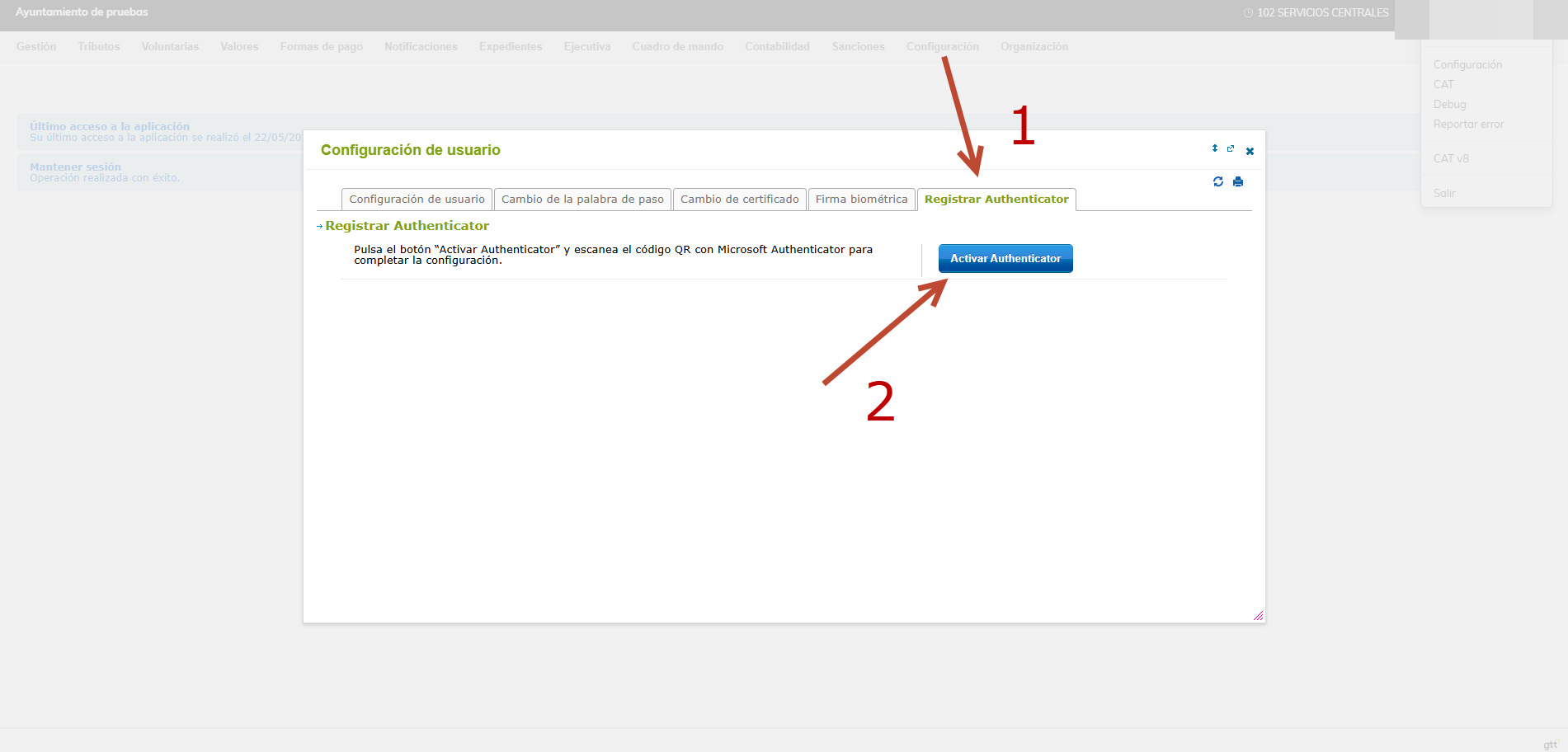 Paso 4 Authenticator