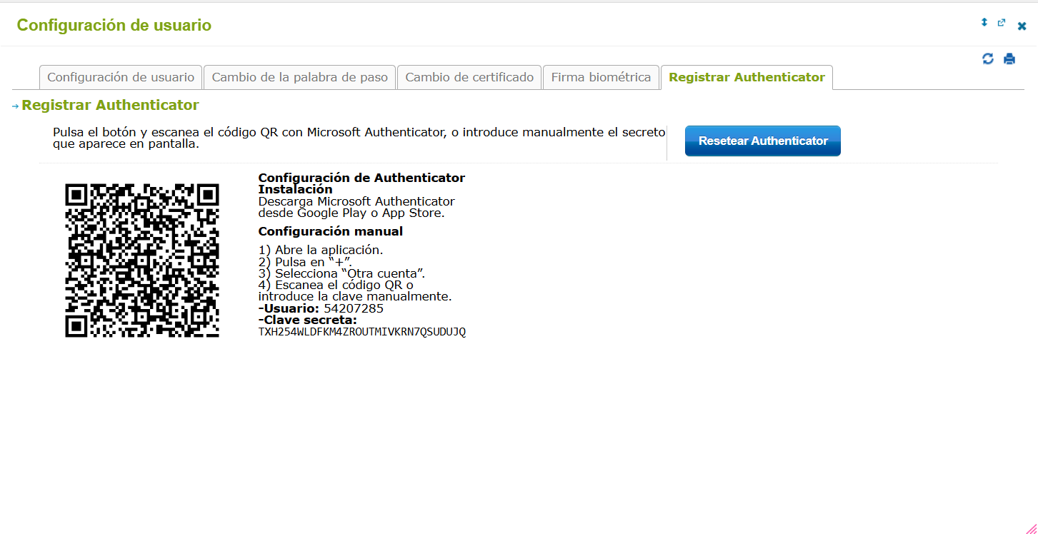 Paso 5 Authenticator